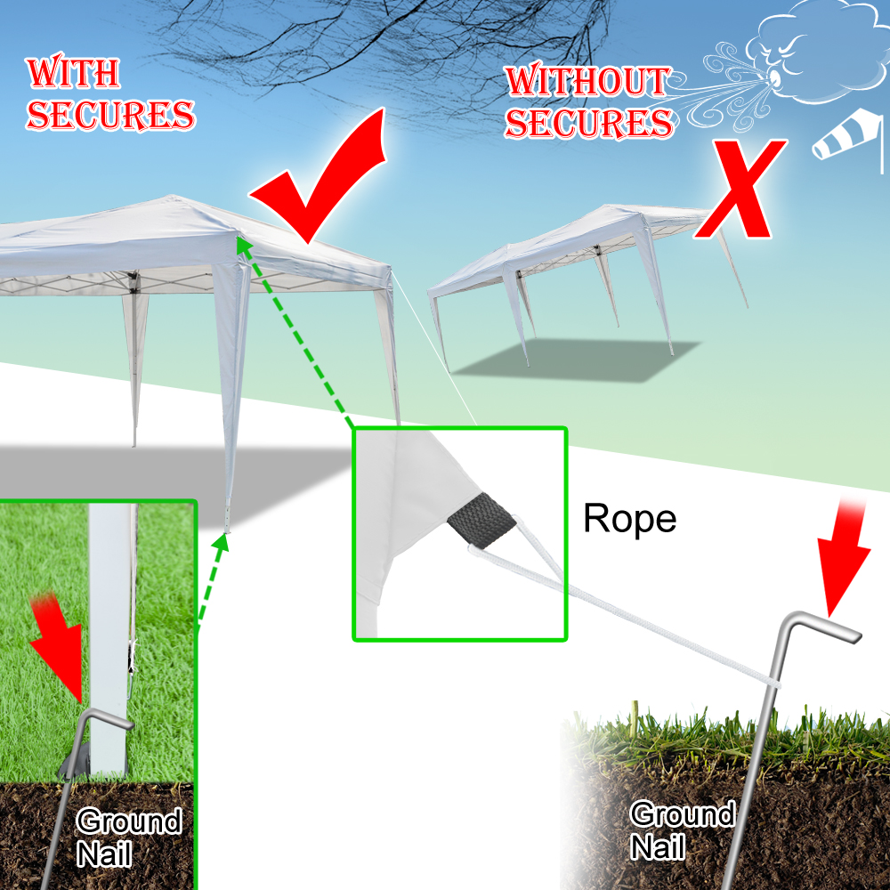 10x20 Ft Easy Pop up Canopy 13