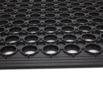 Rubber Door Mat, Anti- Fatigue Drainage Floor Mat 6 Rubber Door Mat 16