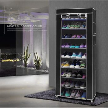 27 Paris Shoe Storage Organizer with Dustproof Cover 3 Shoe Storage Organizer 10 Layer 16