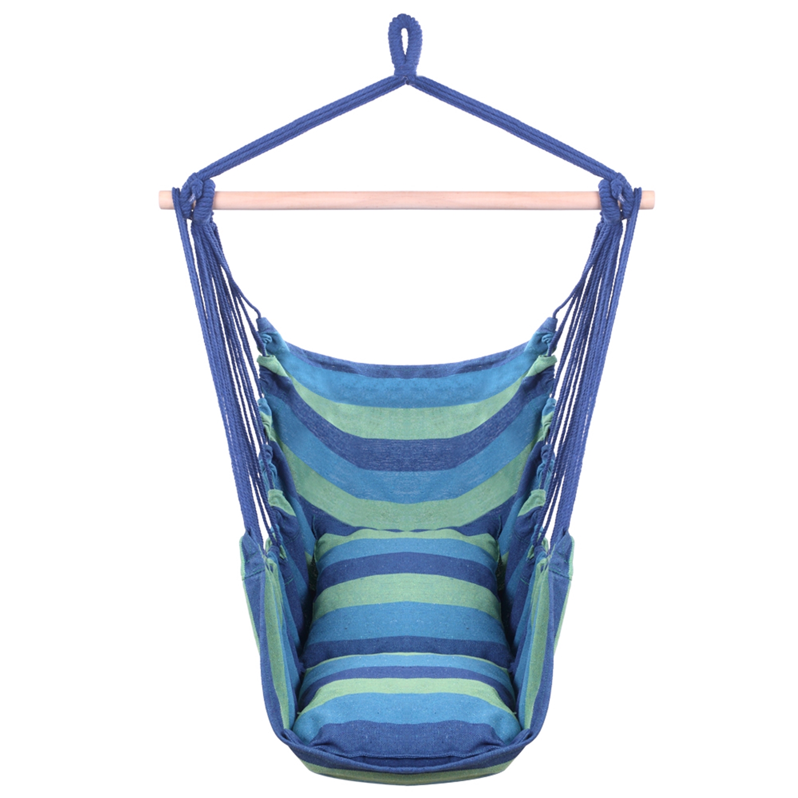 Cotton Weave Hanging Rope Hammock Chair 11