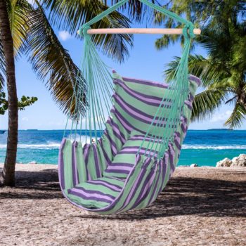 Cotton Weave Hanging Rope Hammock Chair 61