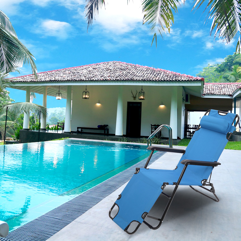 Folding Patio Lounge Chair 16