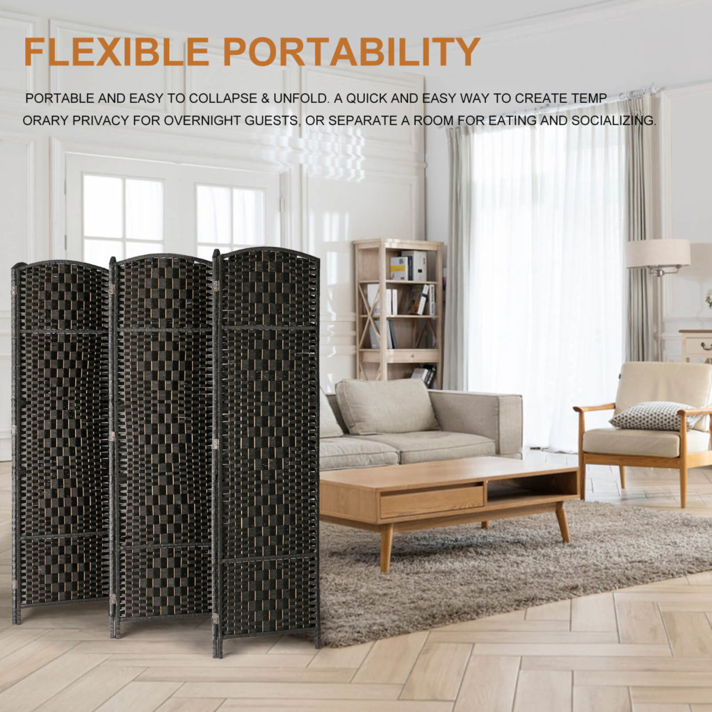 Folding Rattan Chinese Room Dividers 6 Panel 9 Folding Rattan Chinese Room Dividers 6 Panel 9