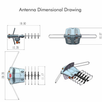Outdoor TV Antenna Set Including Stand 6 Outdoor TV Antenna with Stand 16 e1626966290744