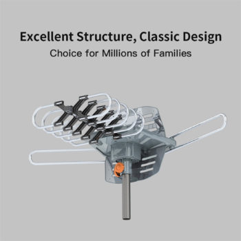 Outdoor TV Antenna Set Including Stand 4 Outdoor TV Antenna with Stand 23