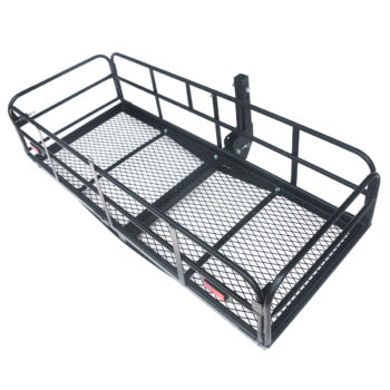 60" Portable Folding Cargo Carrier Black