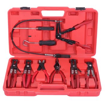 9PCS Flexible Hose Clamp Pliers Tool Set for Most Car Models