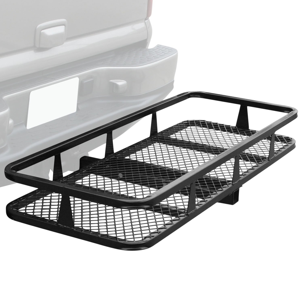 Mounted Folding Cargo Carrier Black Mounted Folding Cargo Carrier Black